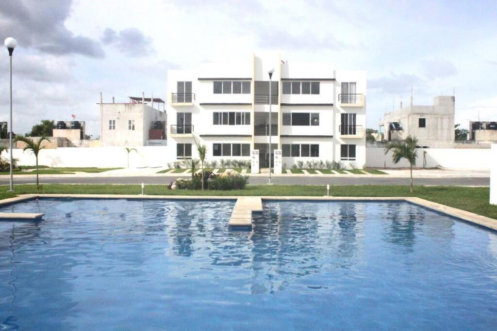 Апартаменты Depa De Playa C/Alberca Cerca De La 5A Avenida Плая-дель-Кармен Экстерьер фото